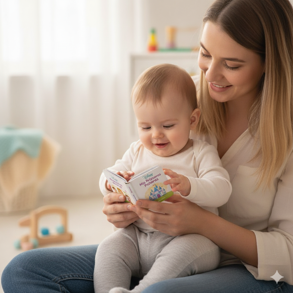 Mi Primera Biblioteca de Baby Princesas − Juego de 12 libritos: ¡primeras palabras, colores, números y más! 🌈🔢