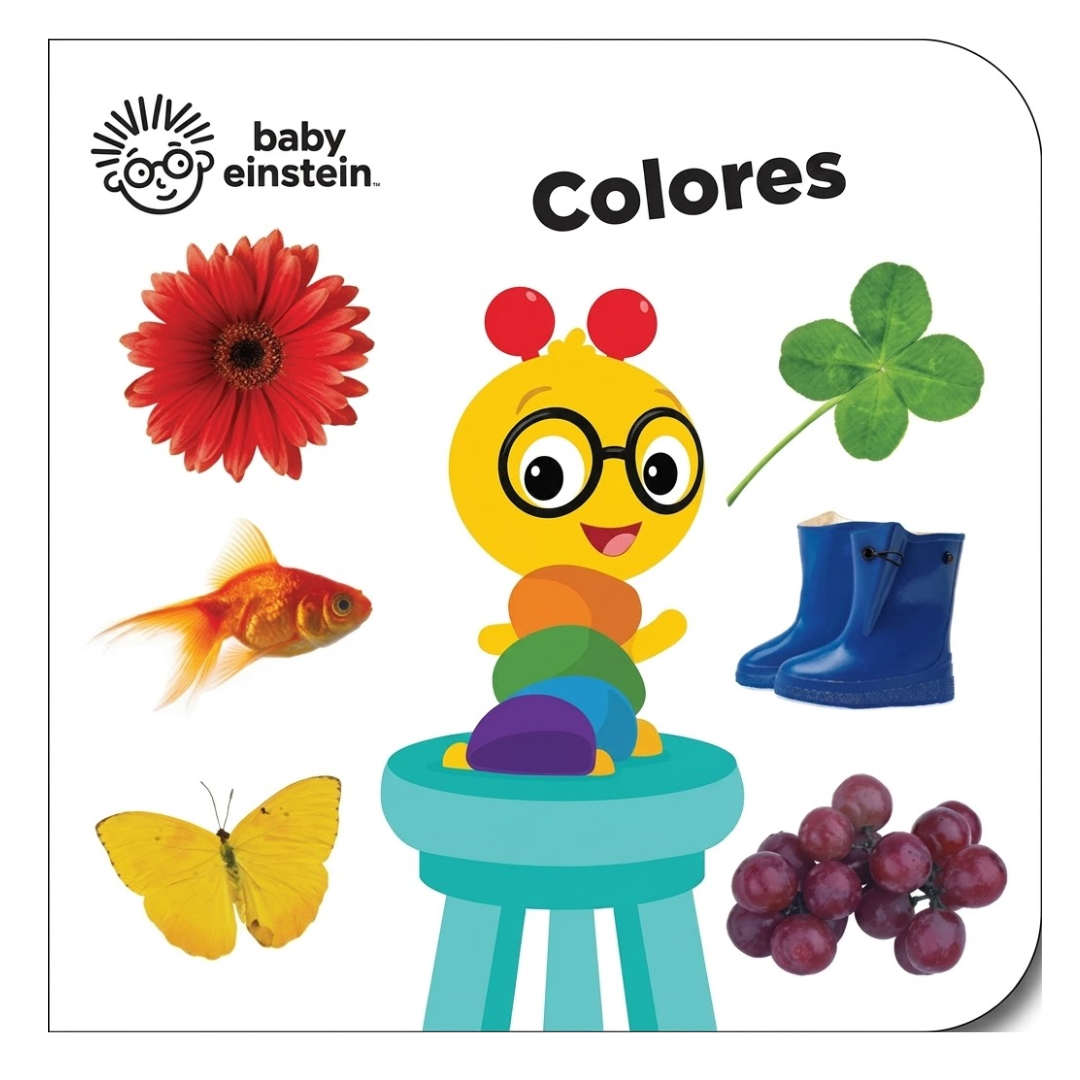💛👶 Mi Primera Biblioteca 📚✨ Baby Einstein  🧠💫  | 12 Libritos Educativos de cartón | ¡Primeras palabras, alfabeto, números y mucho más!🧸🌈